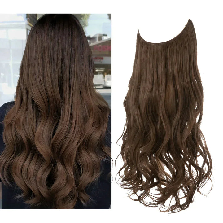 SecretHair | Premium Extensions van Echt Haar | 100% REMY Kwaliteit | Volume en Lengte Zonder Naden | Natuurlijke Glans | Hittebestendig en Duurzaam