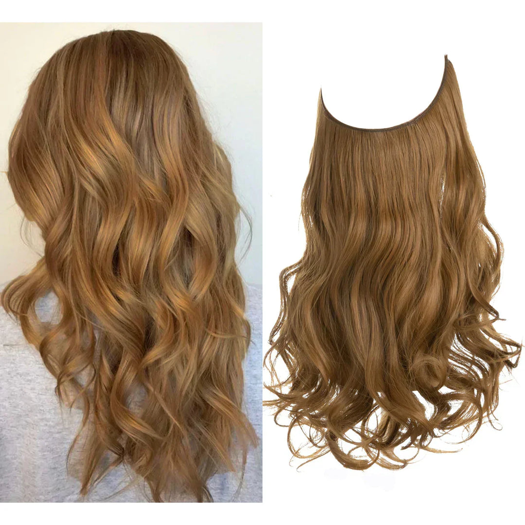 SecretHair | Premium Extensions van Echt Haar | 100% REMY Kwaliteit | Volume en Lengte Zonder Naden | Natuurlijke Glans | Hittebestendig en Duurzaam
