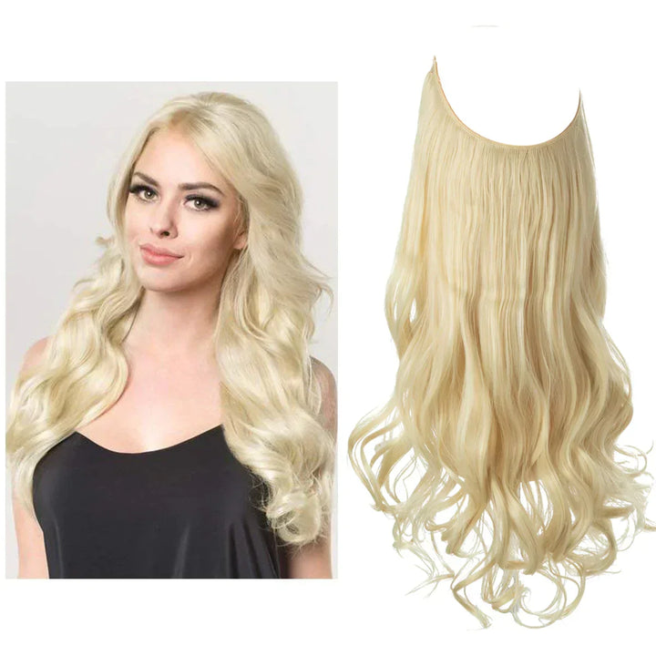 SecretHair | Premium Extensions van Echt Haar | 100% REMY Kwaliteit | Volume en Lengte Zonder Naden | Natuurlijke Glans | Hittebestendig en Duurzaam