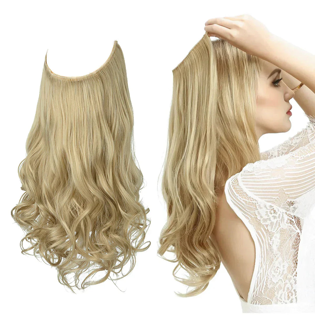 SecretHair | Premium Extensions van Echt Haar | 100% REMY Kwaliteit | Volume en Lengte Zonder Naden | Natuurlijke Glans | Hittebestendig en Duurzaam
