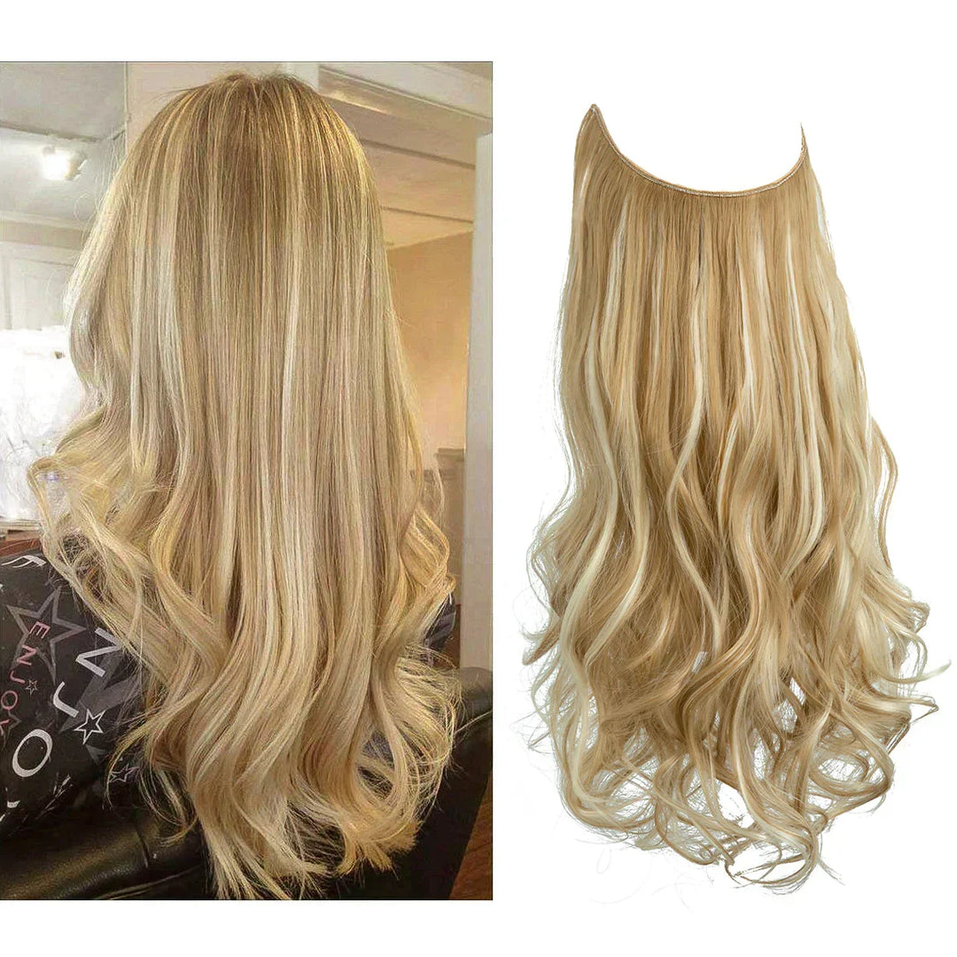 SecretHair | Premium Extensions van Echt Haar | 100% REMY Kwaliteit | Volume en Lengte Zonder Naden | Natuurlijke Glans | Hittebestendig en Duurzaam