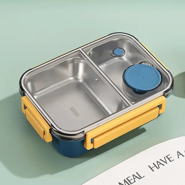 Geïsoleerde lunchbox compacte lekvrije maaltijdopslag