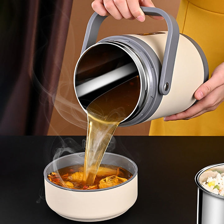 USB-Verwarmde Lunchbox | Roestvrij Staal 304, Draagbare Voedselwarmer