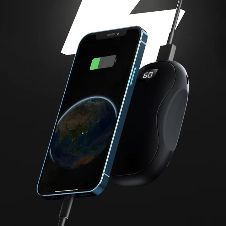 Handwarmer en powerbank 3500 mAh met digitaal display