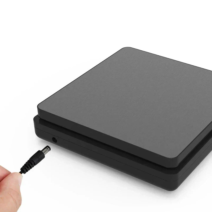 Elektronische Digitale Keukenweegschaal 5 kg/0,1 g en 10 kg/1 g, LCD-scherm, volledig waterdicht roestvrijstalen keukengereedschap