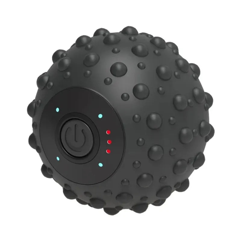 4-Speed Trillende Massagebal met Warmtetherapie & Textuuroppervlak – FlexiRoll