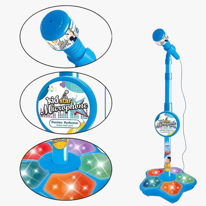 Kindermicrofoon met In Hoogte Verstelbare Standaard – SoundFun Stage
