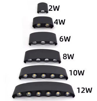 Moderne wandlamp voor binnen en buiten – Minimalistische ledspot