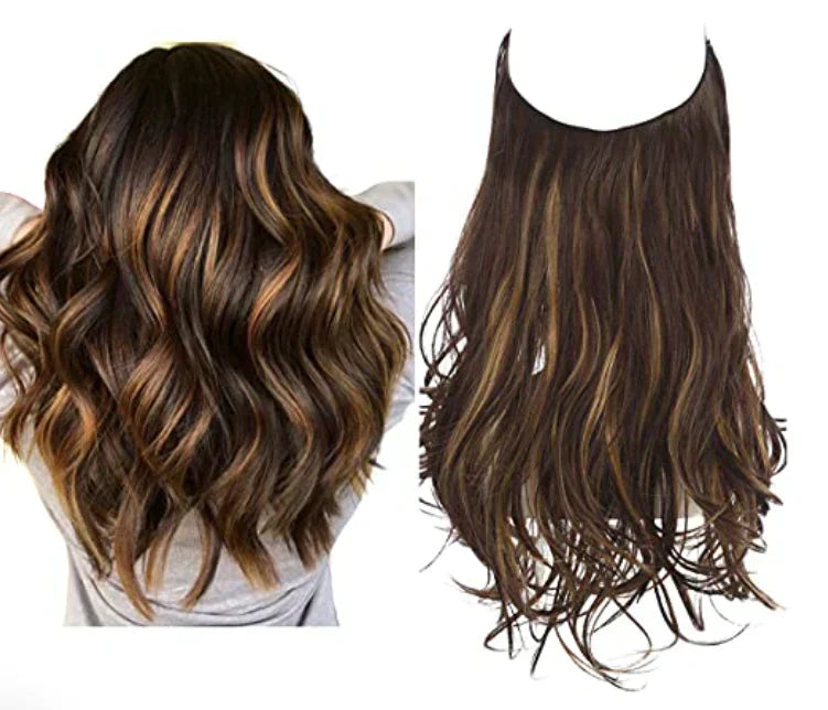 SecretHair | Premium Extensions van Echt Haar | 100% REMY Kwaliteit | Volume en Lengte Zonder Naden | Natuurlijke Glans | Hittebestendig en Duurzaam