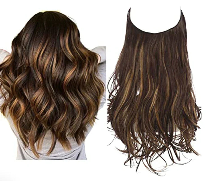 SecretHair | Premium Extensions van Echt Haar | 100% REMY Kwaliteit | Volume en Lengte Zonder Naden | Natuurlijke Glans | Hittebestendig en Duurzaam