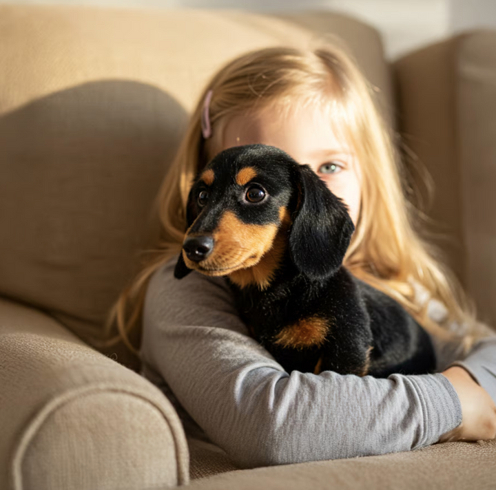 Interactieve pluchen hond met realistische bewegingen en sensoren | Ultrazacht