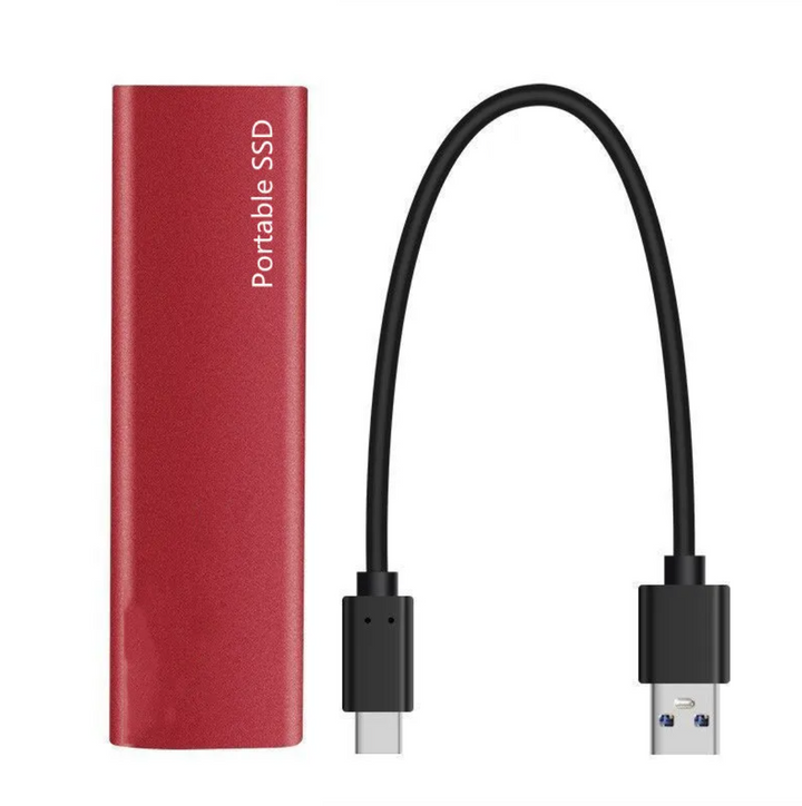 Draagbare externe SSD, snelle opslag voor werk en onderweg