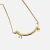 Gouden Teckel Ketting