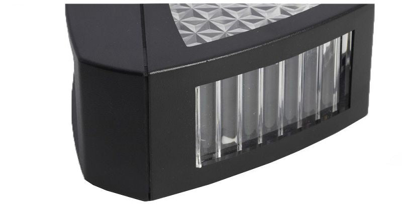 Elegante solar wandlamp voor terras en oprit