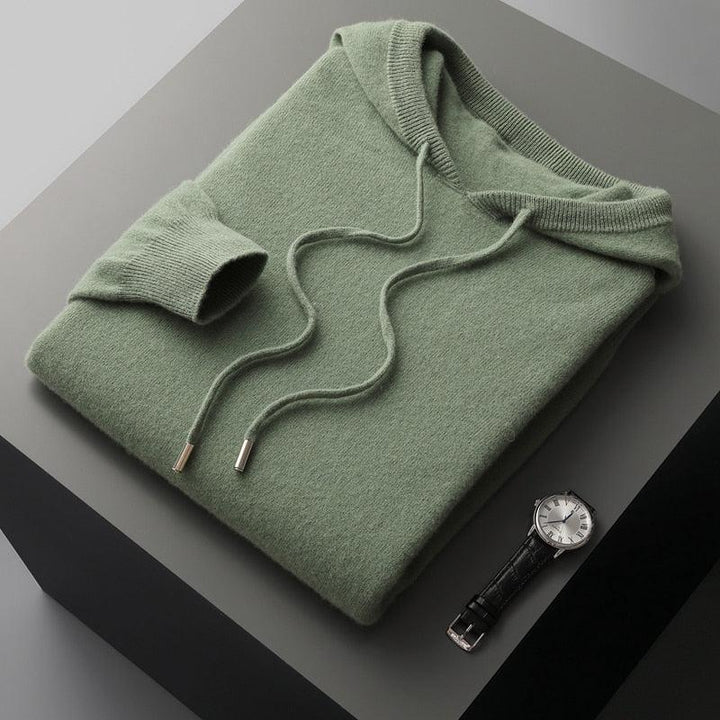 Herenhoodie van merinowol – Cassiano Herfsteditie