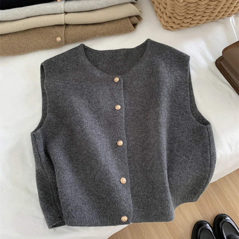 Merinowollen damesgilet – Solveig