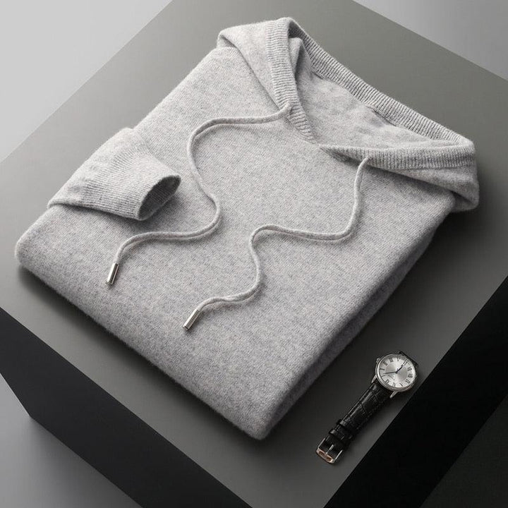 Herenhoodie van merinowol – Cassiano Herfsteditie