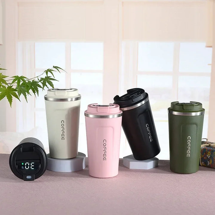 Thermobeker van Roestvrij Staal met Slim Temperatuurdisplay – TempMate