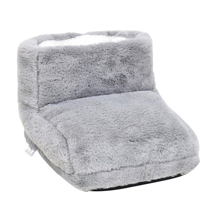 Draadloze oplaadbare voetenwarmer van zachte fleece