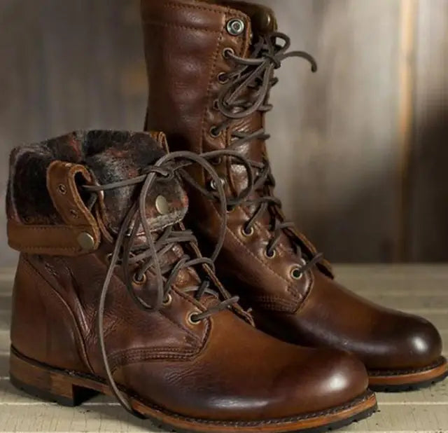 Leren damesboots – flexibele pasvorm, zachte voering, de hele dag comfort.