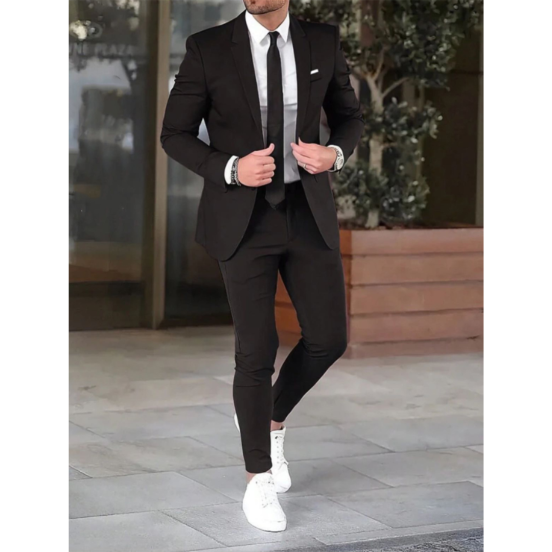 Slim fit herenpak - Noel