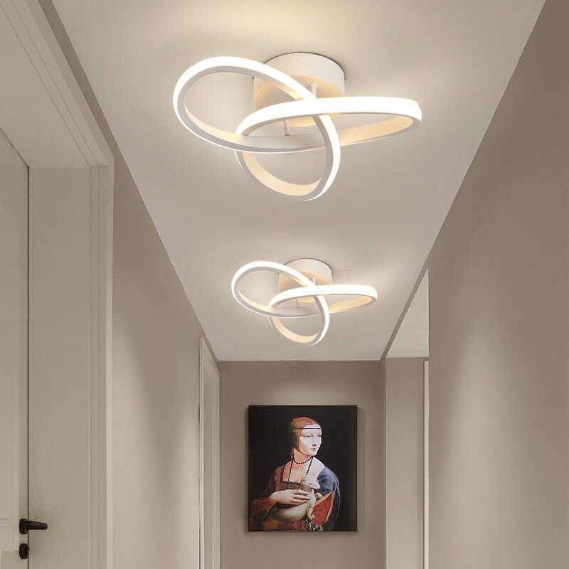 Eigentijdse plafondlamp met 3 ringen, verstelbaar led-armatuur voor binnen