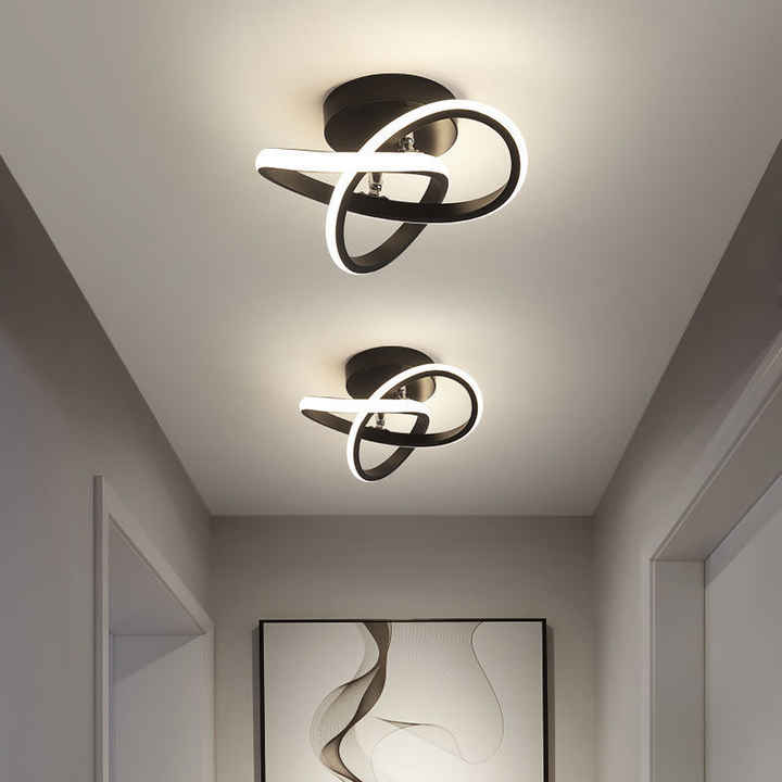 Eigentijdse plafondlamp met 3 ringen, verstelbaar led-armatuur voor binnen