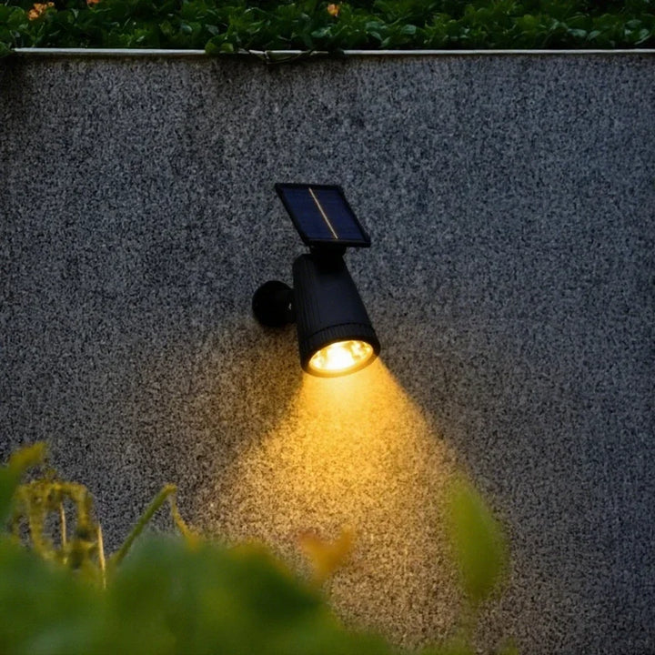 Weerbestendige solar-bouwlamp, verstelbare LED voor paden
