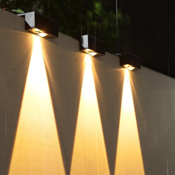 Zonne-energie tuinlamp voor buiten, LED-padverlichting met automatische inschakeling