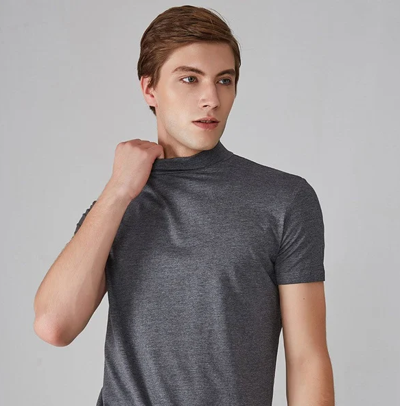 Sportshirt met opstaande kraag