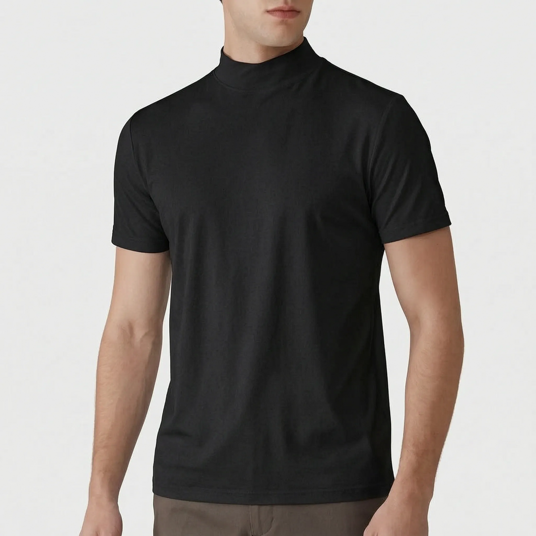 Sportshirt met opstaande kraag