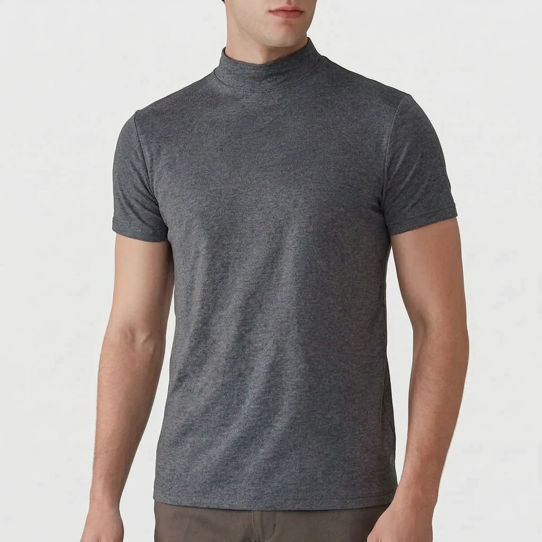 Sportshirt met opstaande kraag