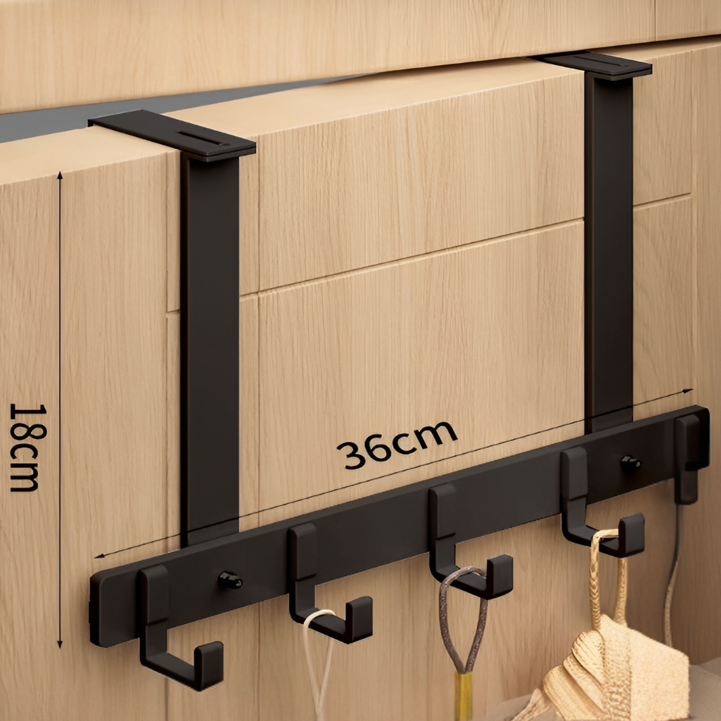 SteelEase – Over-the-Door Haakrek met 6 Haken