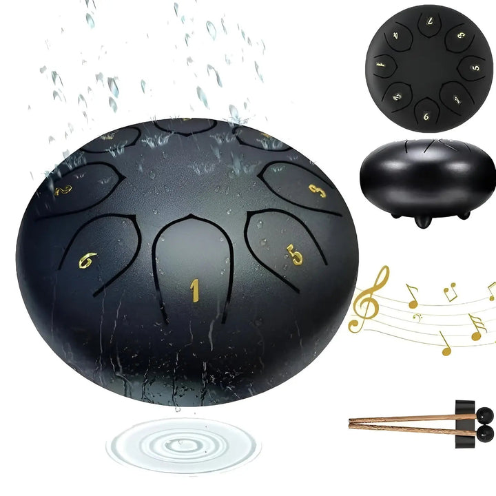 Steel tongue drum als cadeau voor harmonie en rust