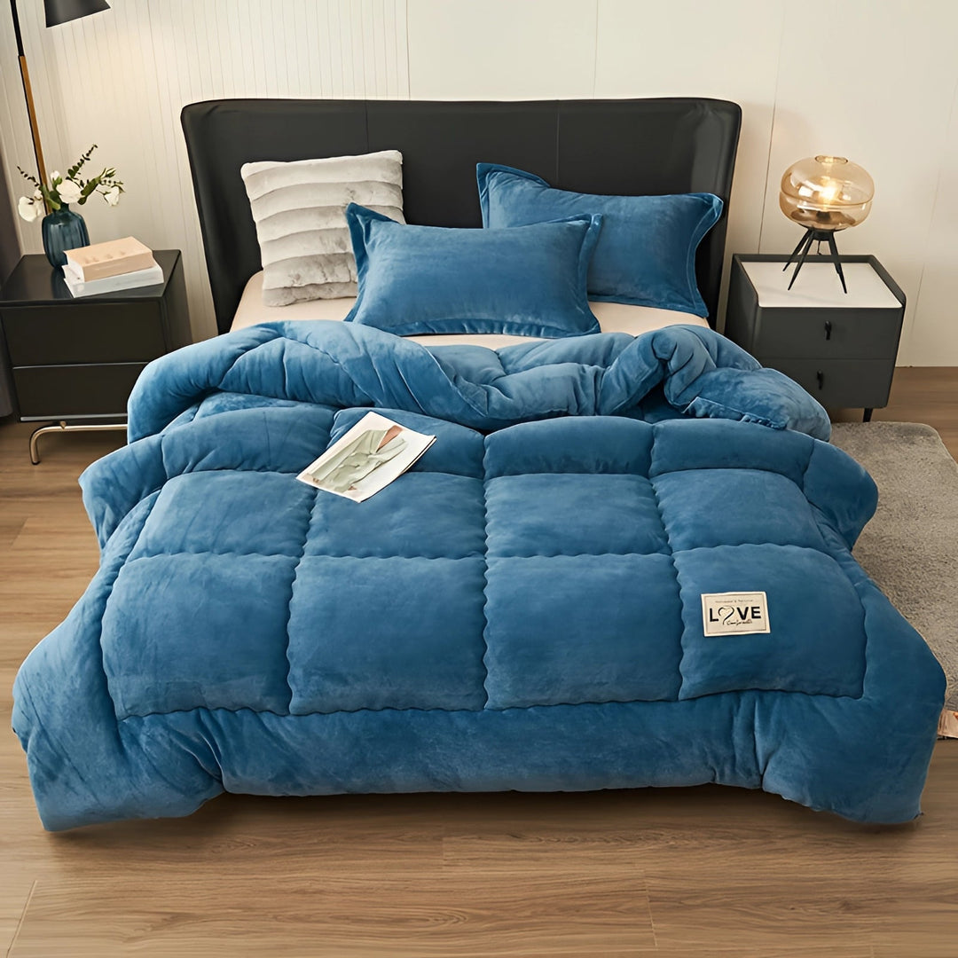 Modern dekbedset voor winternachten