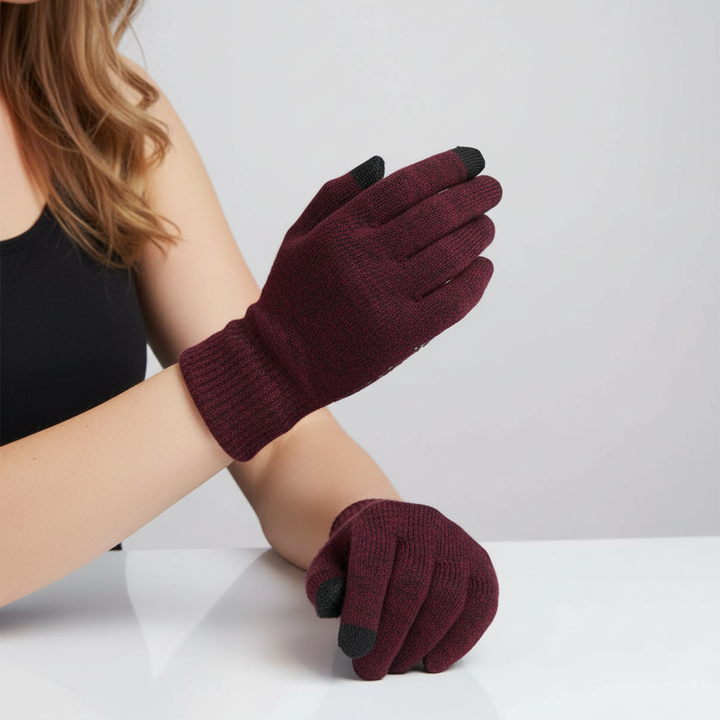 Thermisch Gebreide Handschoenen - CozyConnect