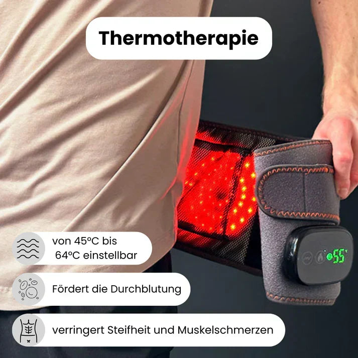 Orthopedische rugband met infraroodtherapie – ThermaLum