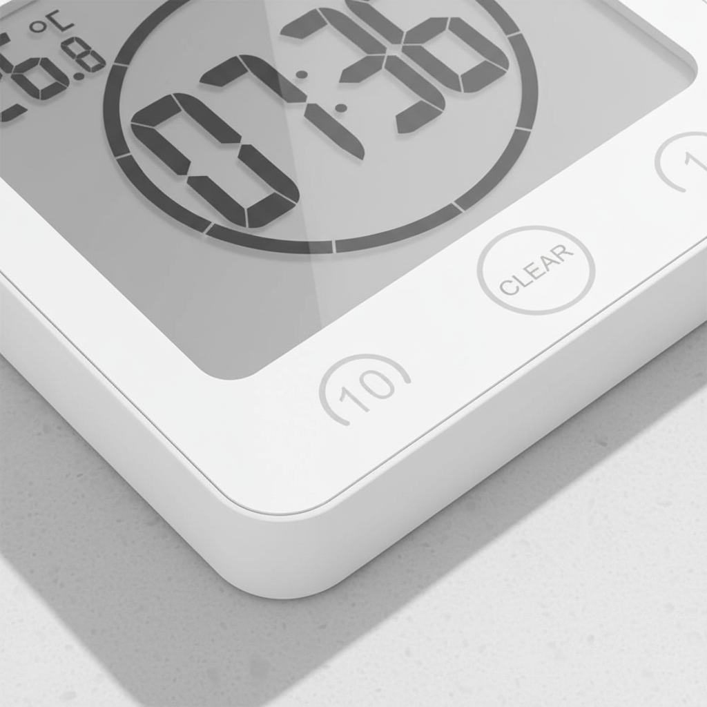 Douchetimer met zuignap – SplashClock