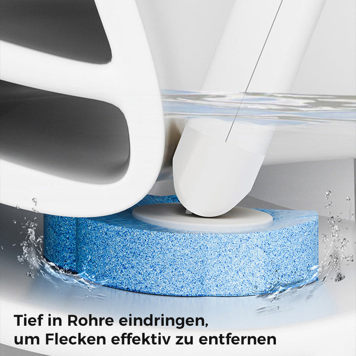 WC-borstel voor Eenmalig Gebruik | Antibacterieel | Hygiënische Sponskopjes | CleanClick