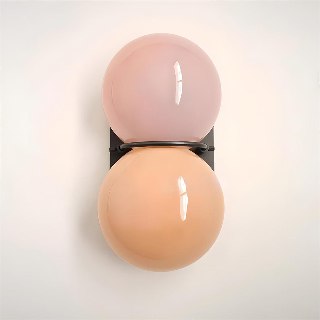 Wandlampen met twee bollen voor moderne interieurs