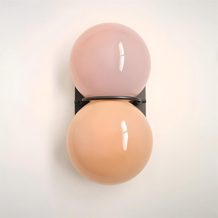 Wandlampen met twee bollen voor moderne interieurs