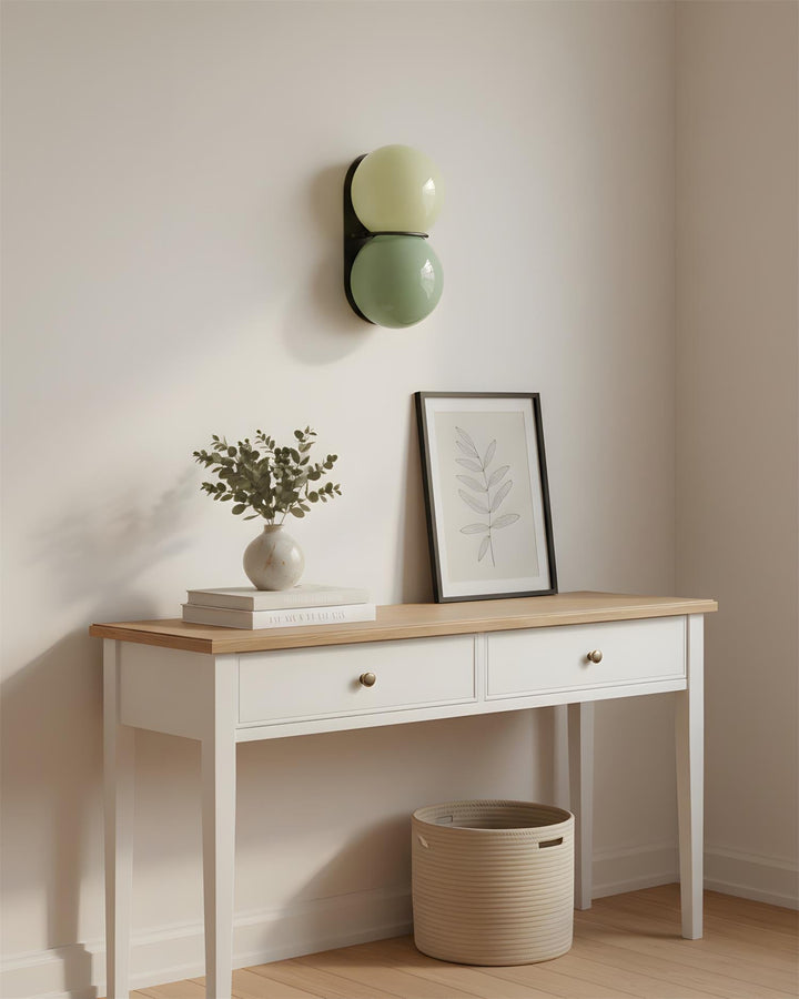 Wandlampen met twee bollen voor moderne interieurs