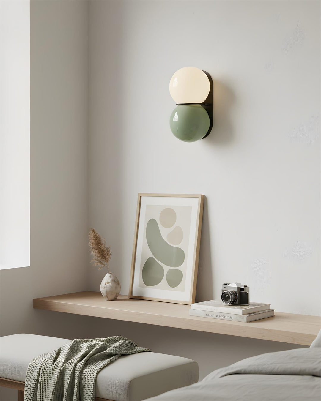 Wandlampen met twee bollen voor moderne interieurs