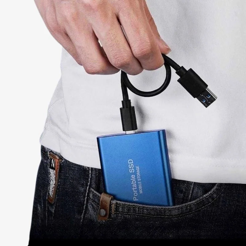 Externe SSD snelle draagbare opslag met opties voor grote capaciteit