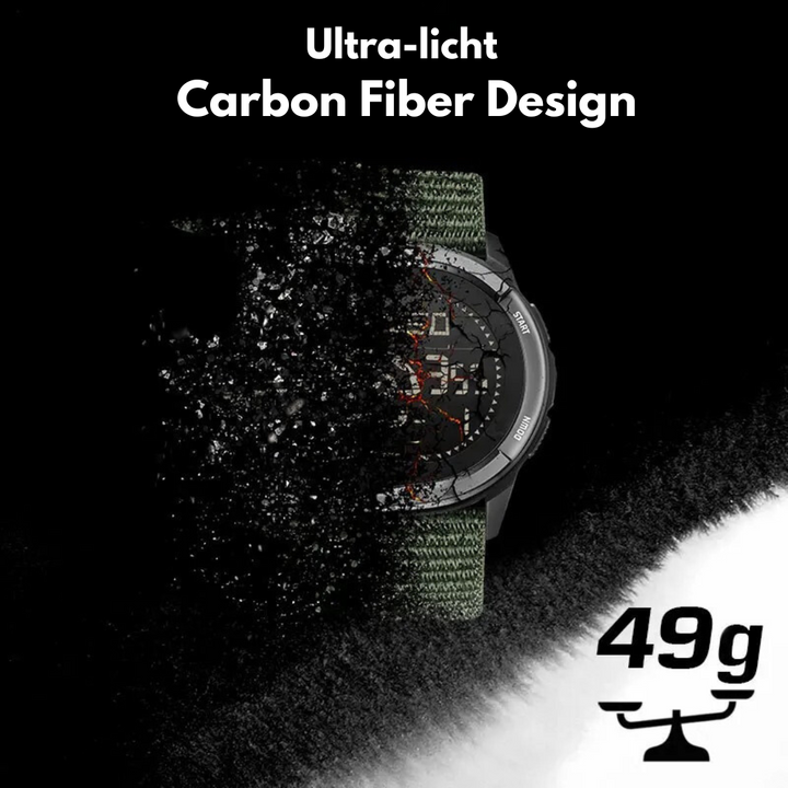 Carbon avonturenhorloge - SummitPulse