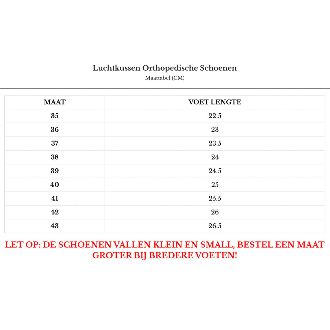 Orthopedische luchtkussenschoenen - OrthoAir