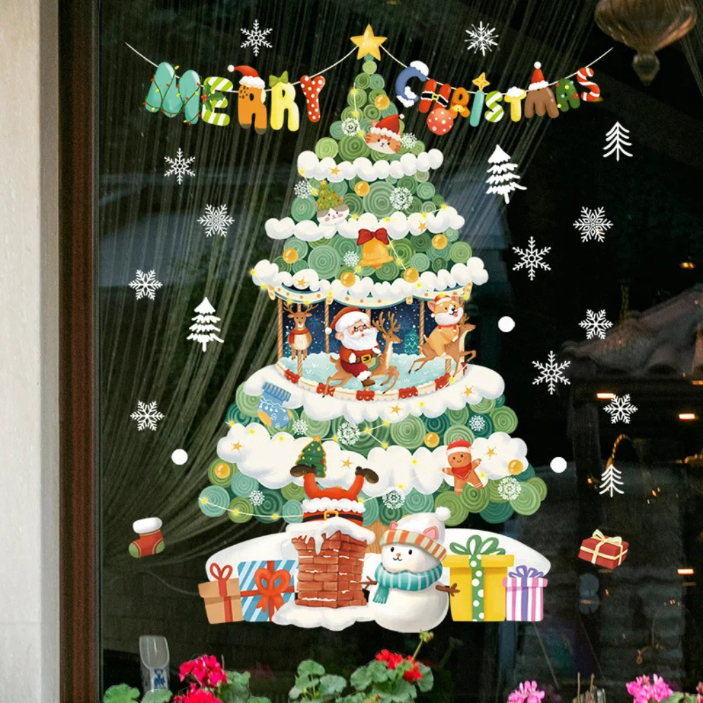 Raamstickers – Kersteditie