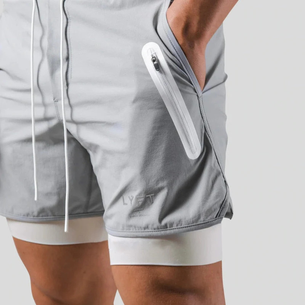 2-in-1 sportbroek voor heren