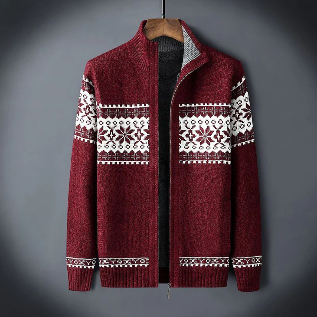 Gebreid vest voor heren