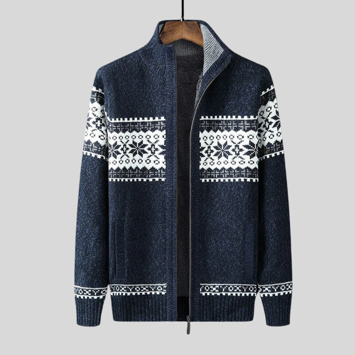 Gebreid vest voor heren